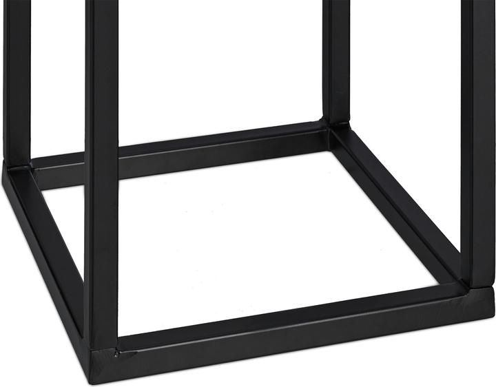 Immagine prodotto Relaxdays Rastrelliera per legna da ardere (30 x 30 x 75 cm)