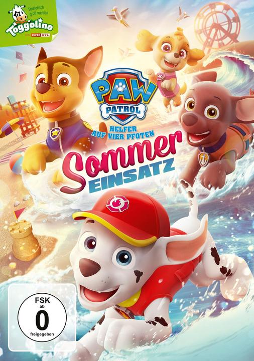 Rainbow Paw Patrol - Missione estiva - DVD (DVD, 2019, Tedesco)