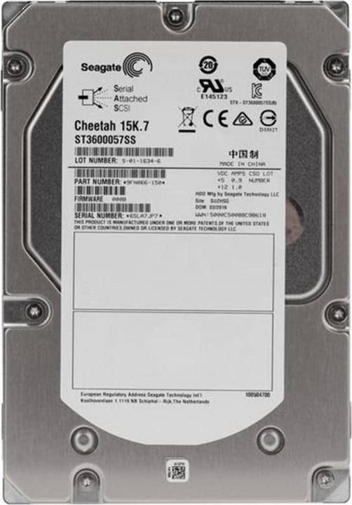 Actual product image Seagate Cheetah (0.60 TB, 3.5", CMR)