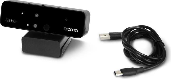 Immagine prodotto Dicota Webcam PRO Riconoscimento del volto (2 Mpx)