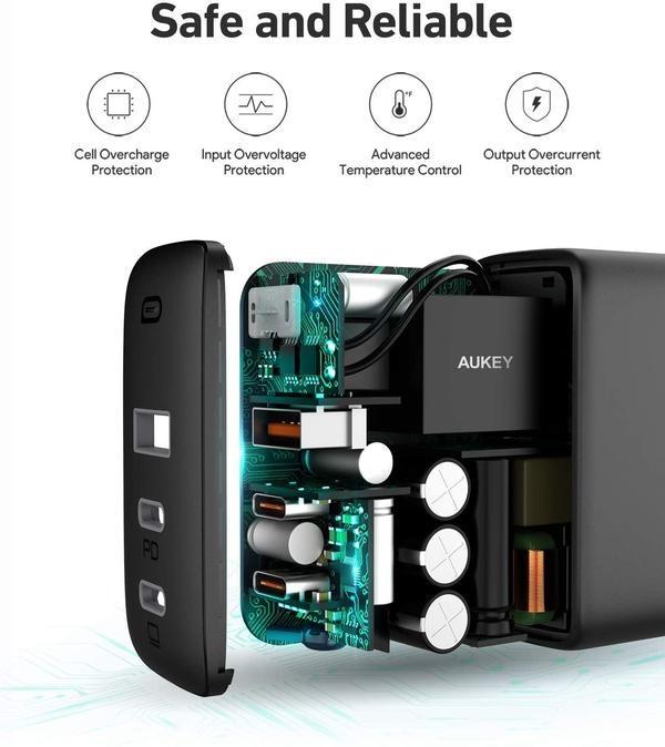 Produktbild Aukey Omnia Mix3 PA-B6S (90 W)