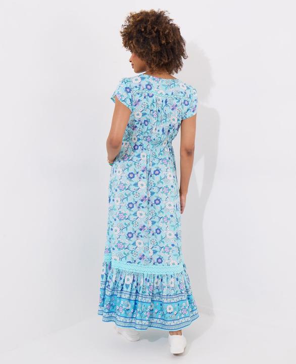 Produktbild Joe Browns Button Detail Border Print Button Through Maxi Dress (12)