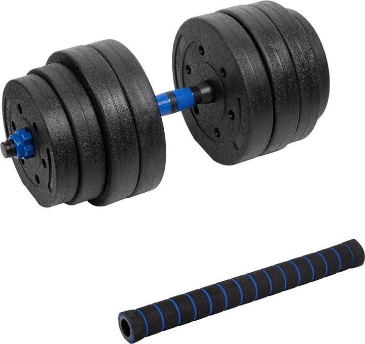 Rebel Verstellbare Bitumenhantel mit Verbinder 1x20kg ACTIVE (1 x 20 kg)