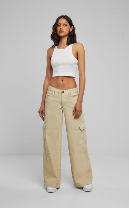 Actual product image Urban Classics Ladies Cropped Rib Top - 3760 (XXL)