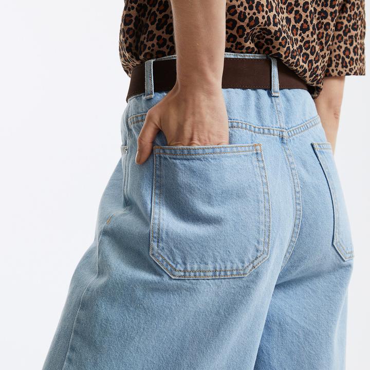 Produktbild La Redoute Collections Extraweite High-Waist-Jeans (M)