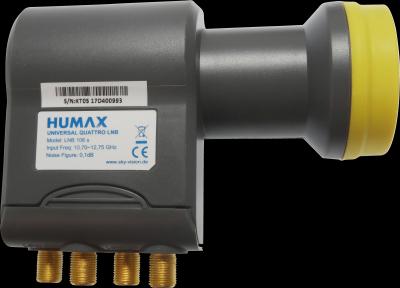 Actual product image Humax LNB 106 Gold Quattro (Quattro LNB, 40mm)
