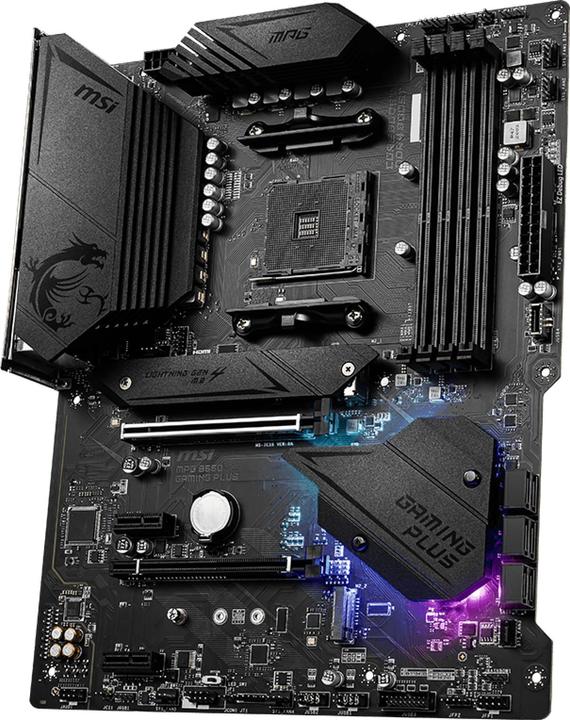 Actual product image MSI MPG B550 GAMING PLUS (AM4, AMD B550, ATX)