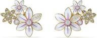 Produktbild Guess White Lotus matching steel earrings JUBE04131JWYGWHT/U