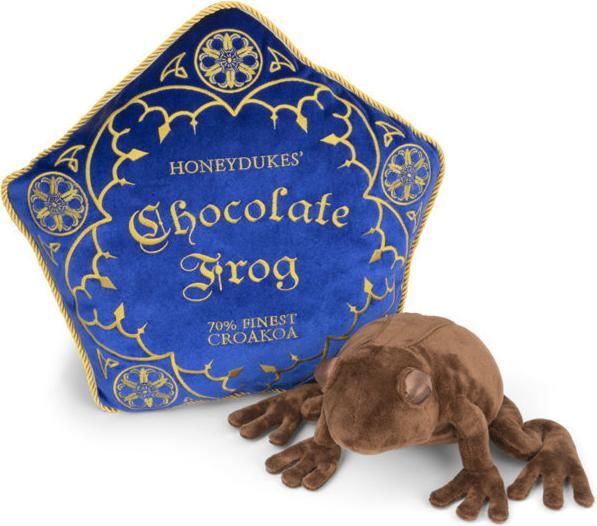 Immagine prodotto Noble Collection Harry Potter: Rana di cioccolato su cuscino (11 cm)