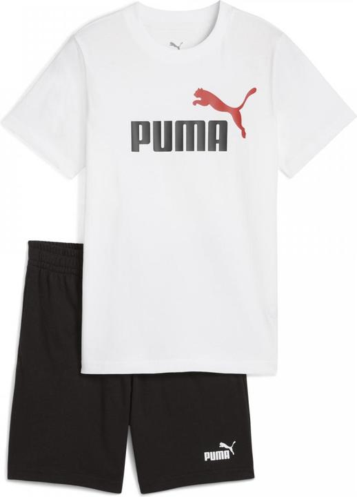 Puma ESS 2 COLOR No. 1 Logo Tee and Shorts Set B
