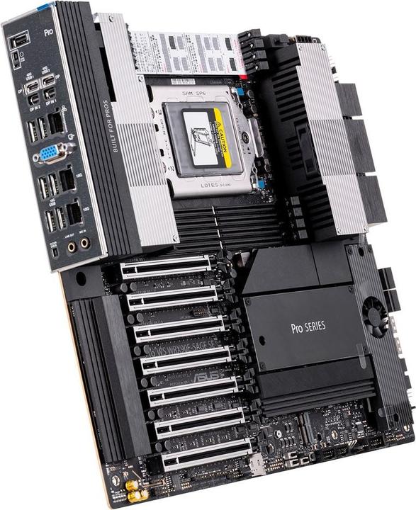 Actual product image ASUS PRO WS WRX90E-SAGE SE (sTR5, AMD WRX90, SSI EEB)