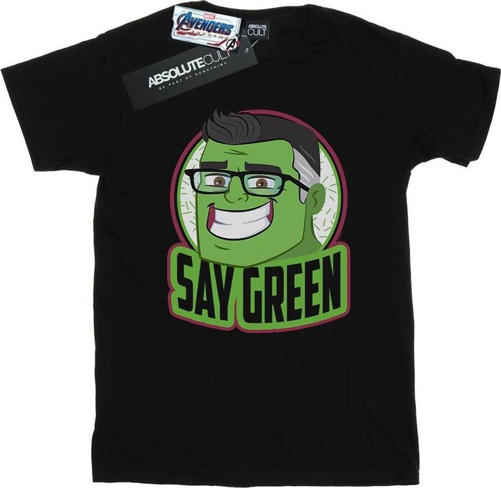 Immagine prodotto Avengers Endgame Hulk Say Green Maglietta Uomo (XXL)