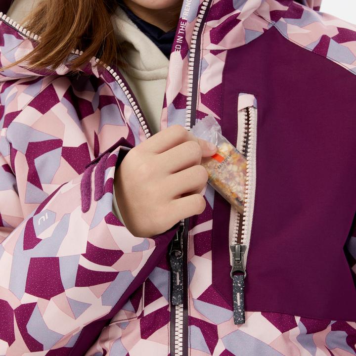 Produktbild Wedze Snowboardjacke Kinder - SNB 500 Camouflage lila (146)