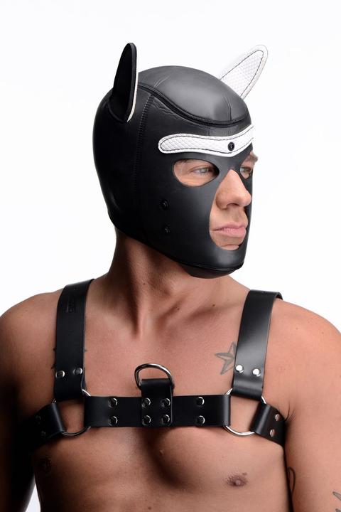 Image du produit Master Series Neoprene Puppy Hood - Black and White