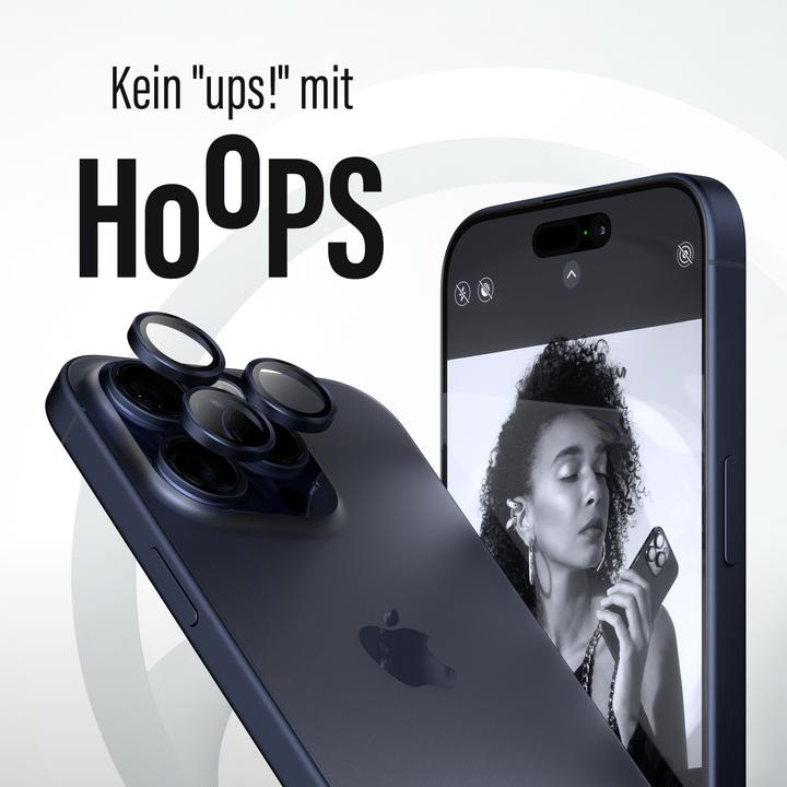 Actual product image PanzerGlass Hoops Camera Lens Protector (1 Piece, Apple iPhone 15 Pro Max, Apple iPhone 15 Pro)