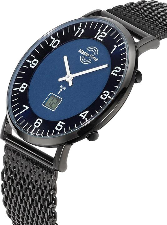 Image du produit Conrad Components Master Time Funk Advanced Montre Homme Slim (Montre analogique, Montre numérique, Montre radio-pilotée, 42 mm)