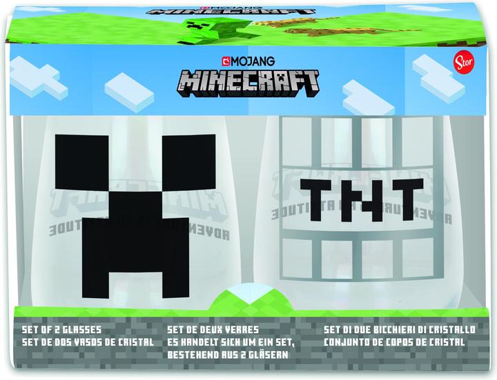 Image du produit Stor Minecraft - Creeper Set de 2 Verres (0.51 l, 2 x)