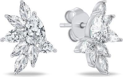 Immagine prodotto Brilio Silver - Charming silver earrings with zircons EA1165W