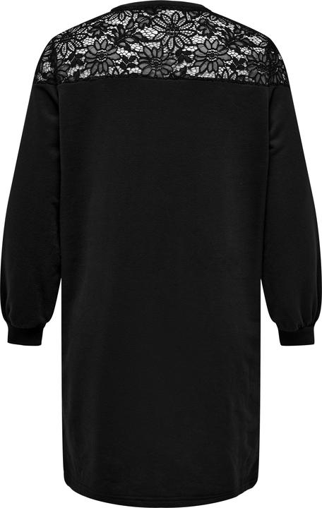 Image du produit Only Robe curvy en dentelle à manches longues (M)