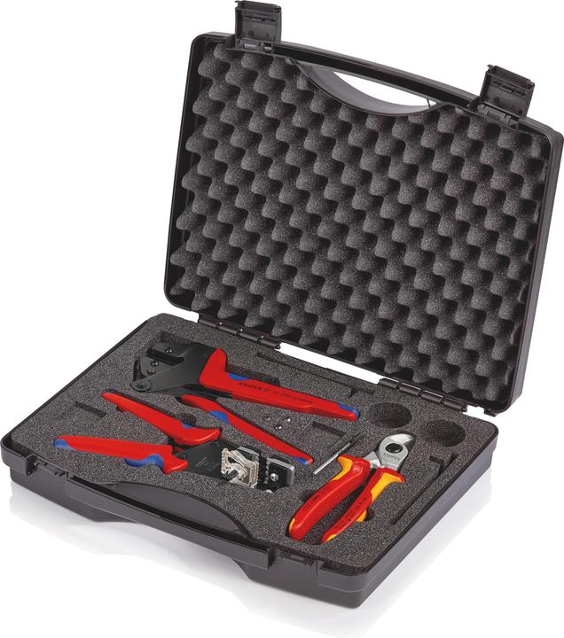 Image du produit Knipex Mallette à outils pour le photovoltaïque (3 pièces)
