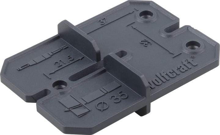 Image du produit wolfcraft wolfcraft 1 Scharnierloch-Set 35 mm (35 mm, 2,5 mm, 5 mm)
