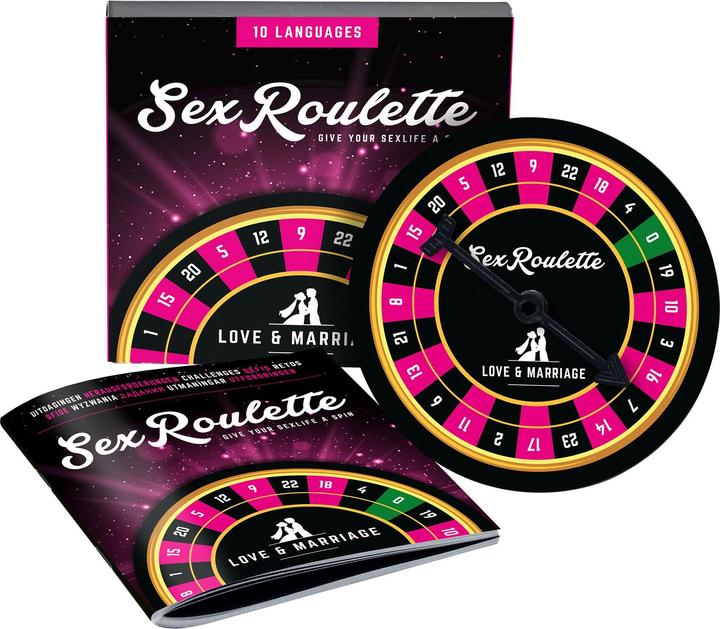Actual product image tease & please Sex Roulette Love & Marriage (Other, German, Spanish, French, Norwegian, Polish, Dutch, Russian, Swedish, Italian, English)