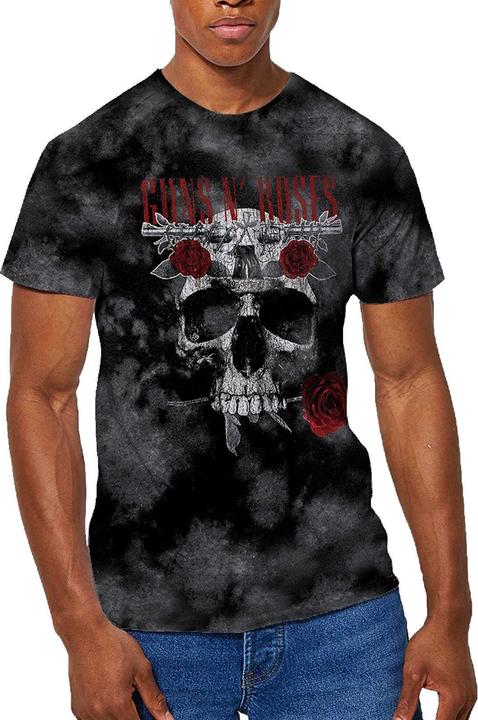 Guns N Roses Flower Skull
