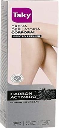 Actual product image Taky CARBON ACTIVADO crema depilatoria corporal 200 ml (200 ml, 1 x)