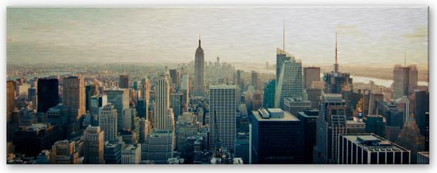 Immagine prodotto Trenddeko New York City Skyline - Panorama (40 x 100 cm)