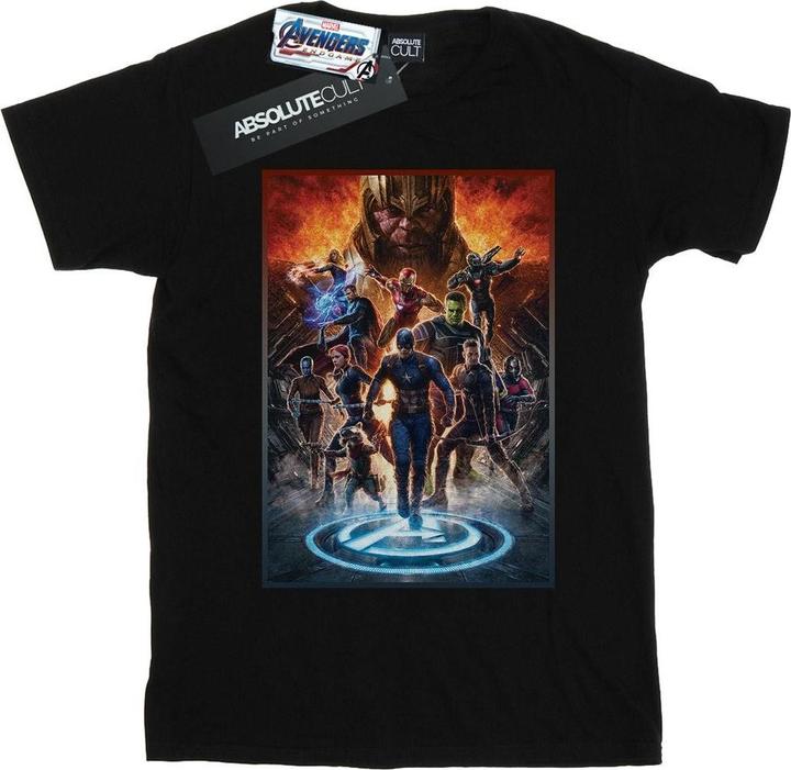 Actual product image Mens Avengers Endgame Heroes At War T-Shirt (M)