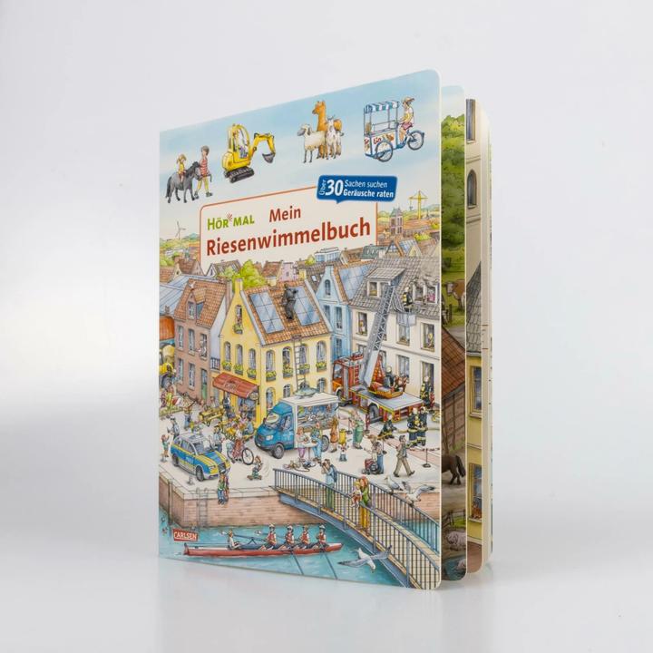 Image du produit Écoute (livre sonore) : Mon livre caché géant (Allemand)