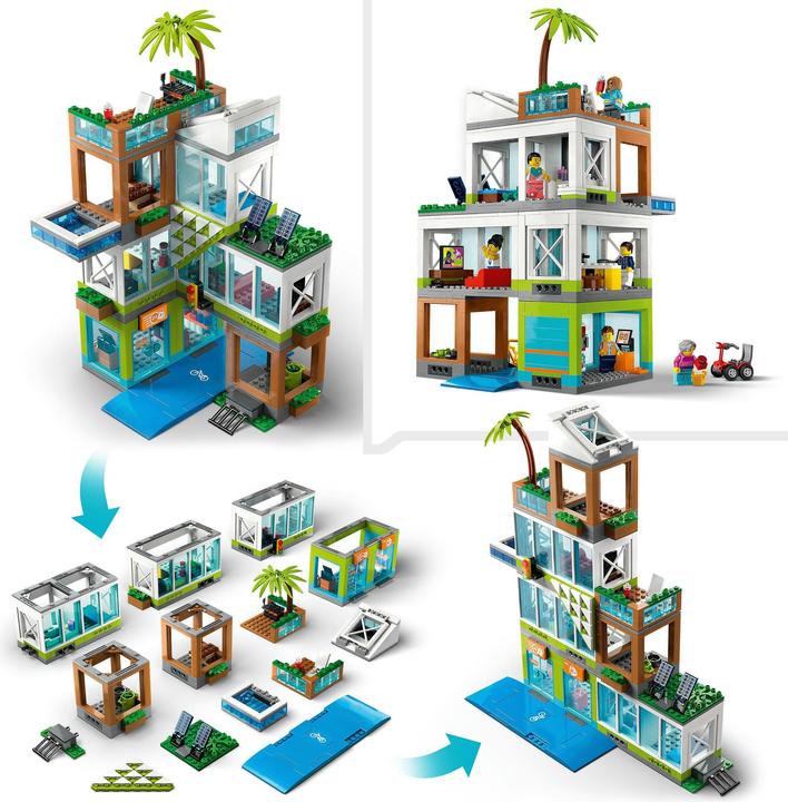 Produktbild LEGO Appartementhaus (60365, LEGO City)