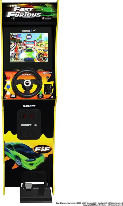 Actual product image Arcade1Up The Fast & The Furious 2-in-1 Wifi