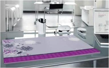 Produktbild Sigel Schreibunterlage Whisper mit Kalender 2014-2016 (59.5 x 41 cm)