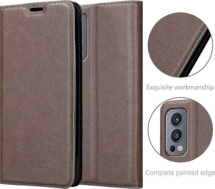 Actual product image Cadorabo Book Invis. Magnet sleeve (OnePlus Nord 2 5G)