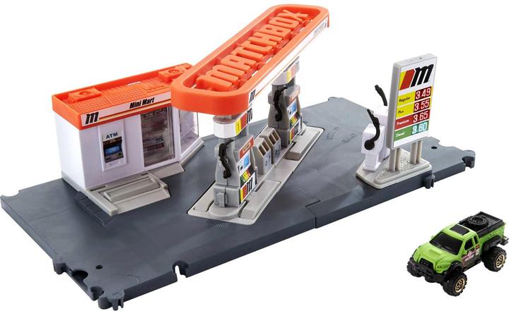 Actual product image Matchbox ACTION DRIVERS FUEL STATION Playset