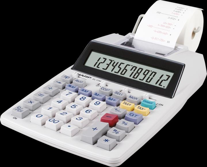 Produktbild Sharp EL-1750V (Netzbetrieb, Batterien)