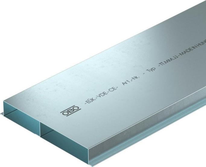 Actual product image OBO Bettermann Vertr Underfloor duct 2-piece S2 25038 (Cable hole, 200 cm)