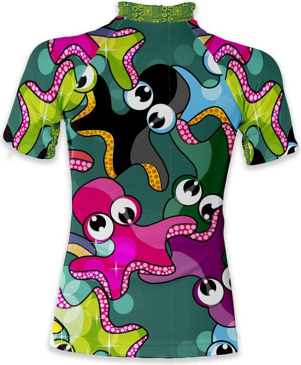 Actual product image Uvea Children UPF + swim shirt arm Biarritz petite pieuvre (92, 94, 96, 98, 95 A)