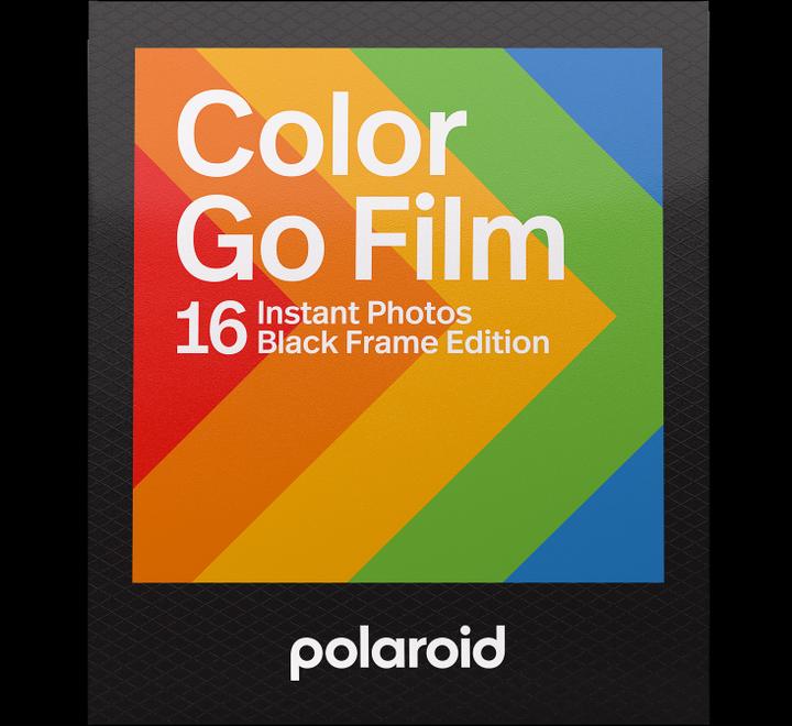 Actual product image Polaroid Color Film Go Black Frame Edition Double Pack (Polaroid Go)