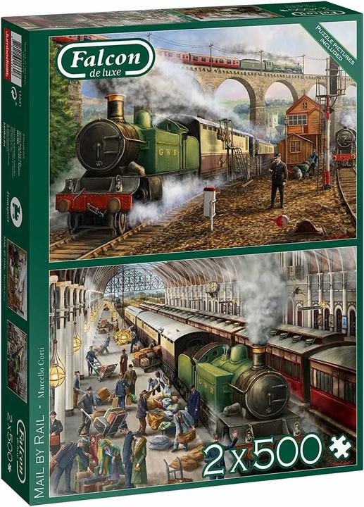 Image du produit Jumbo Puzzle Vassily Mystère 18 (1000 pièces)