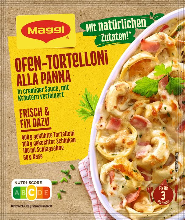 Actual product image Maggi Oven Tortelloni alla Panna (36 g)