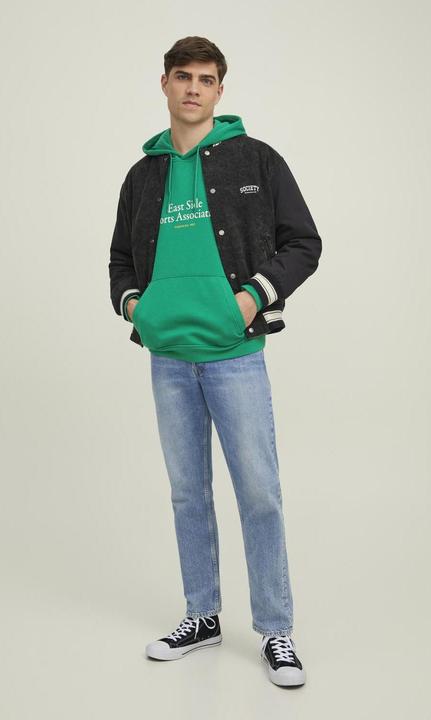 Immagine prodotto Jack & Jones Felpa con cappuccio con stampa sportiva (M)