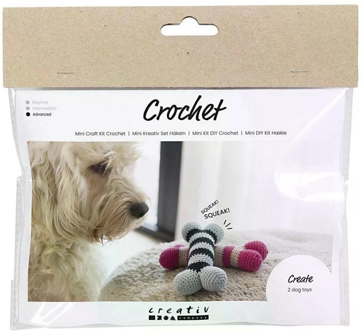 Actual product image Creativ Company Craft kit crochet dog bone
