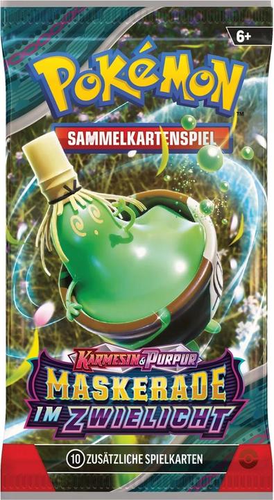 Actual product image Pokémon Twilight Masquerade (German, Booster display)