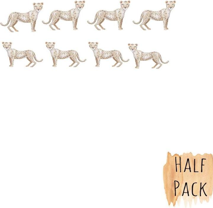 Immagine prodotto Little Rae Prints Set di adesivi murali Leopardo