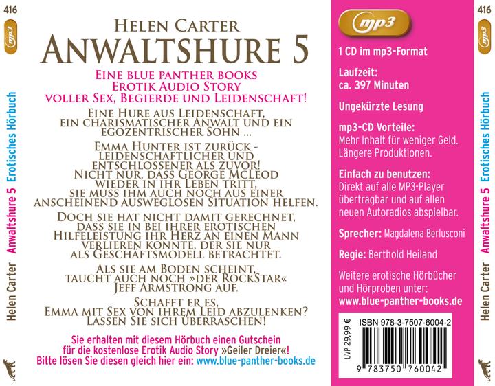 Produktbild Carter:Anwaltshure 5 Erotik Audio Sto (Helen Carter)