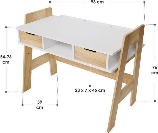 Image du produit Juskys Fietje (94 x 63 x 76 cm)
