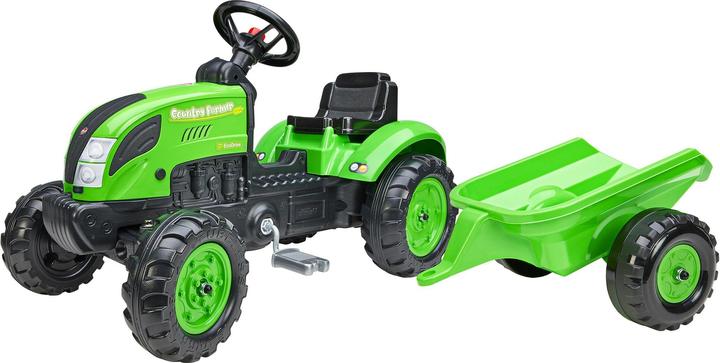 Image du produit Falk Toys Green Garden Master With Trailer 2/5