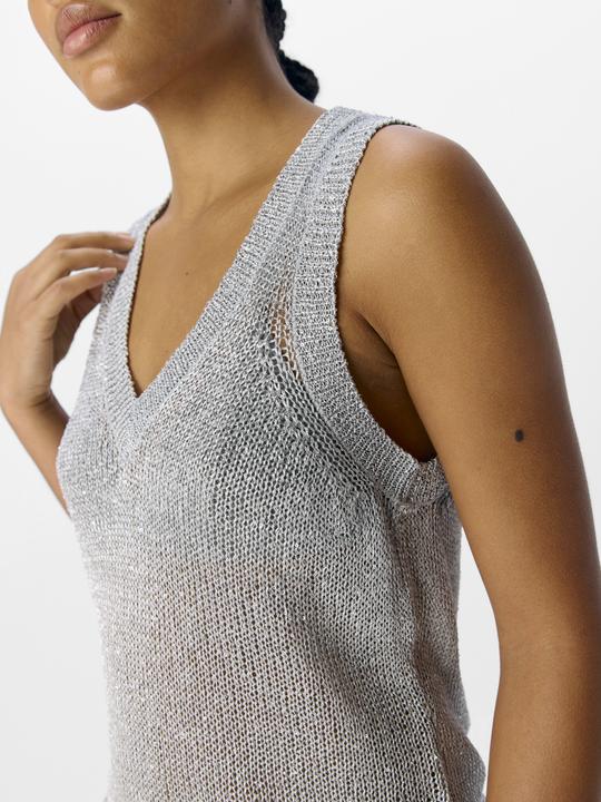 Image du produit Object Metallic Strickoberteil (XL)